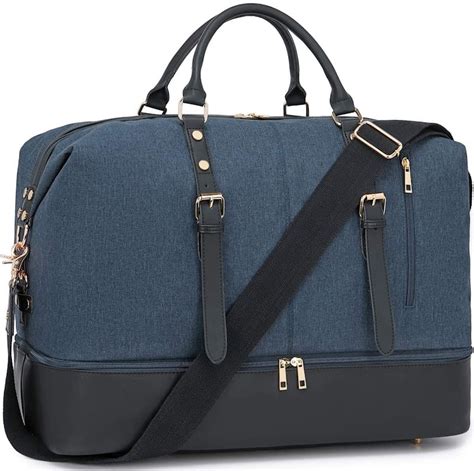 best weekender bag with shoe compartment|weekend bag with bottom compartment.